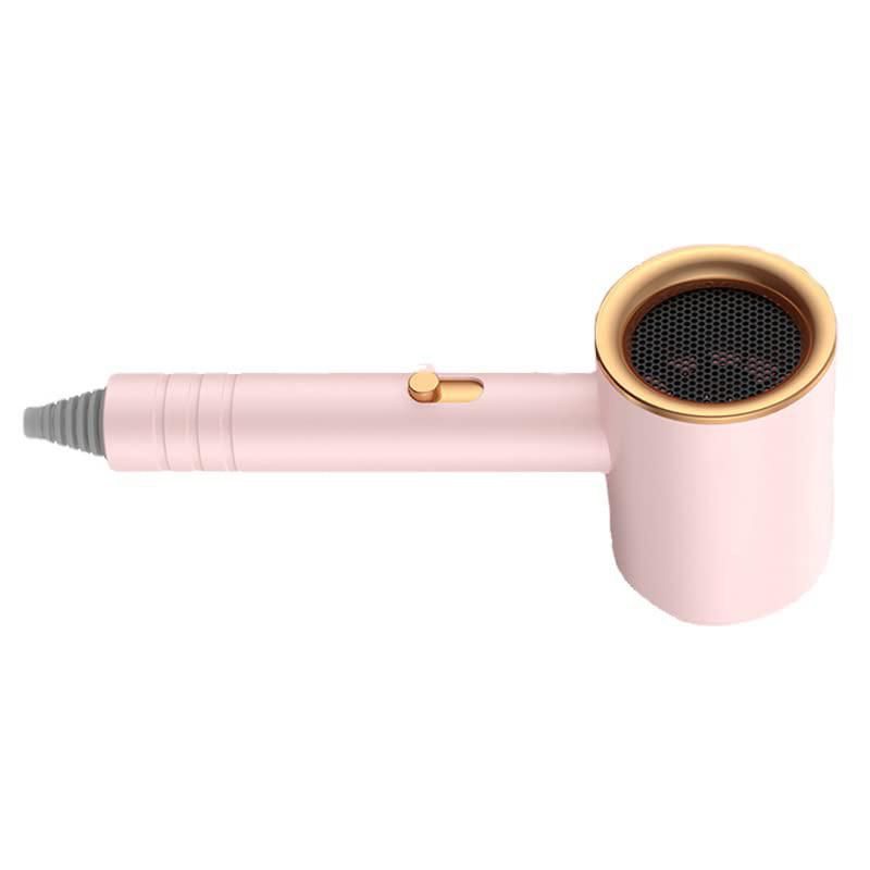 Toallas para Secar el Cabello, Boquilla Giratoria, Secador de Cabello, Secado Rápido, Diseño Plegable, ABS PP, Portátil, Potente