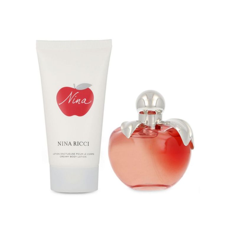 SET NINA 2PZS 80ML EDT SPRAY/BODY LOTION 75ML
