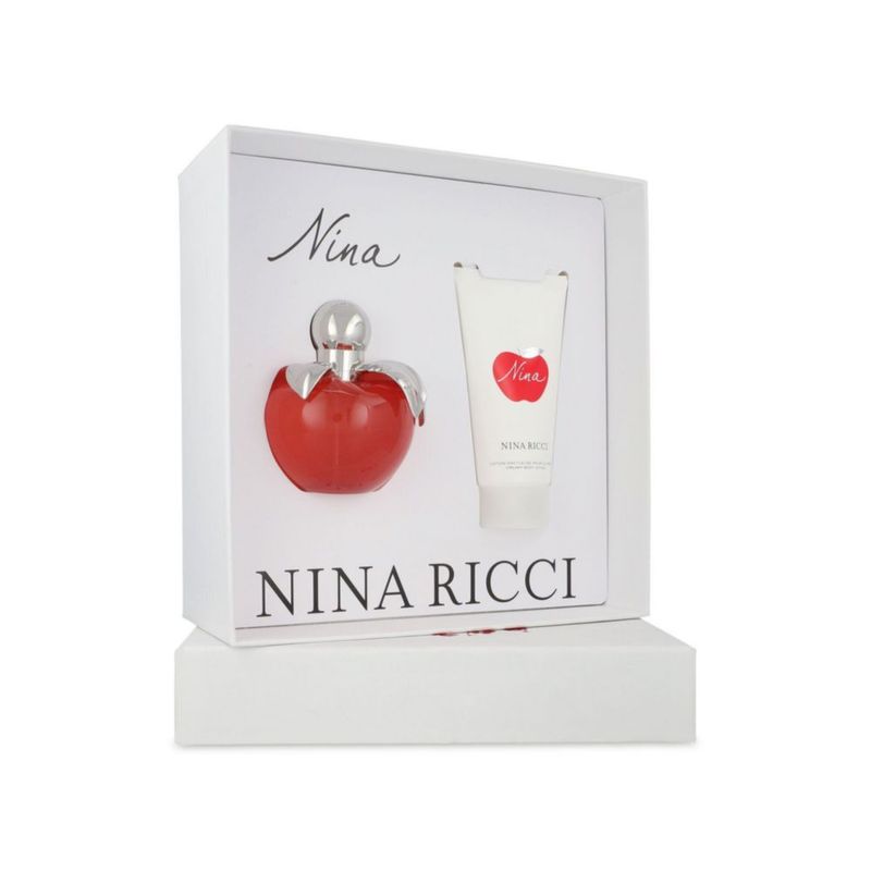 SET NINA 2PZS 80ML EDT SPRAY/BODY LOTION 75ML
