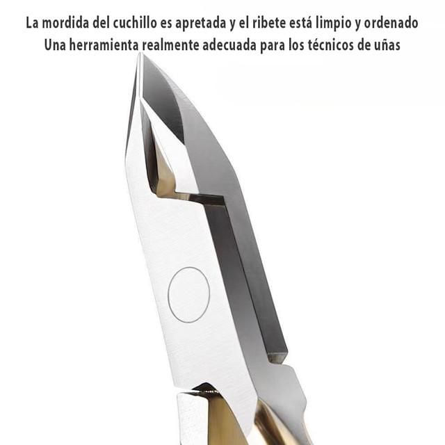 Tijeras para cutículas, uso en salones de uñas, removedor de cutículas, manicura, herramientas profesionales para uñas.HOGAWAY