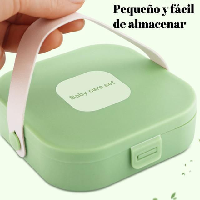 Cortauñas para bebés, cortauñas, maleta, juego de cortauñas para bebés recién nacidos, cortauñas para niños, cortauñas para niños.HOGAWAY