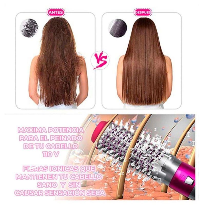 Cepillo Secador de Pelo 5 en 1