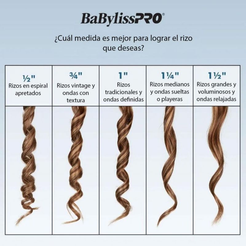 Babyliss Nano Titanium Rizador De Pelo 2,5cm