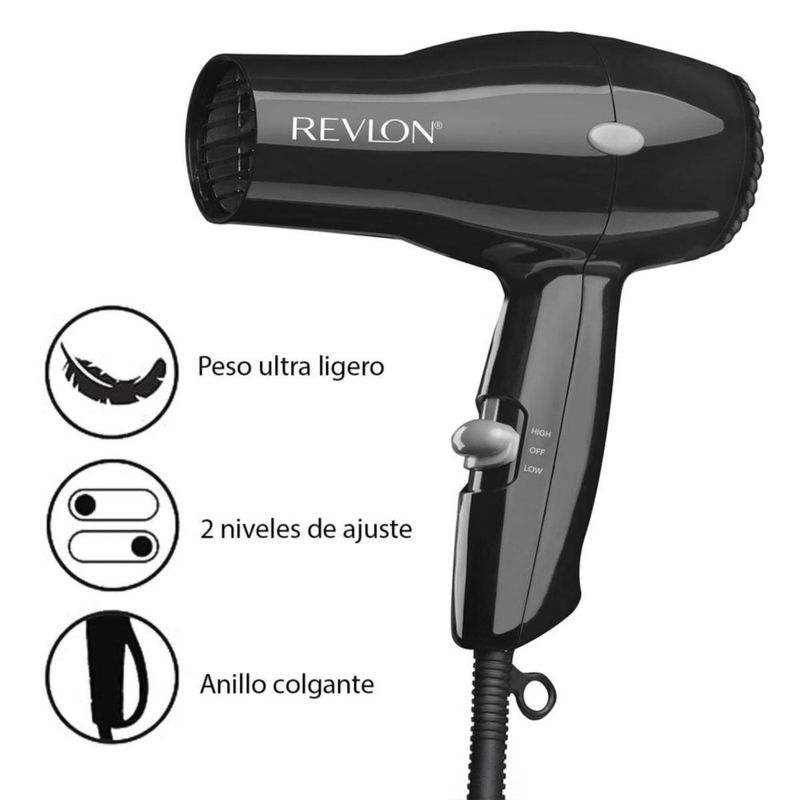 Secadora De Cabello Revlon Essentials Rvdr5034