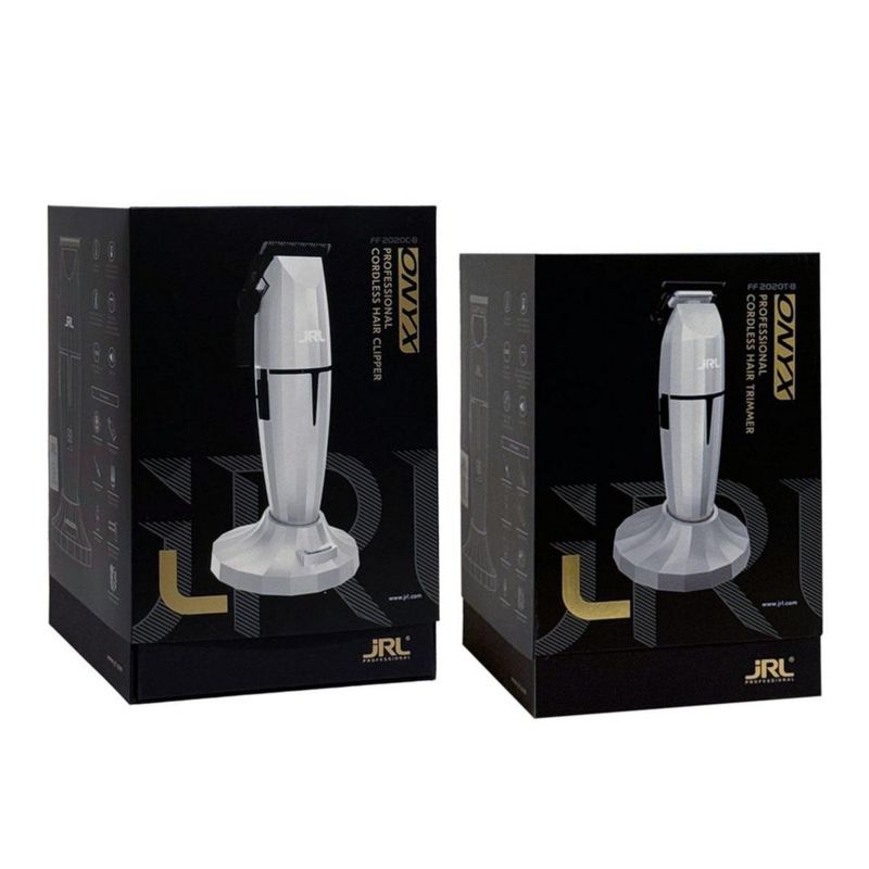 Combo Profesional Onyx Blanco Ghost 1 Clipper Y Trimmer