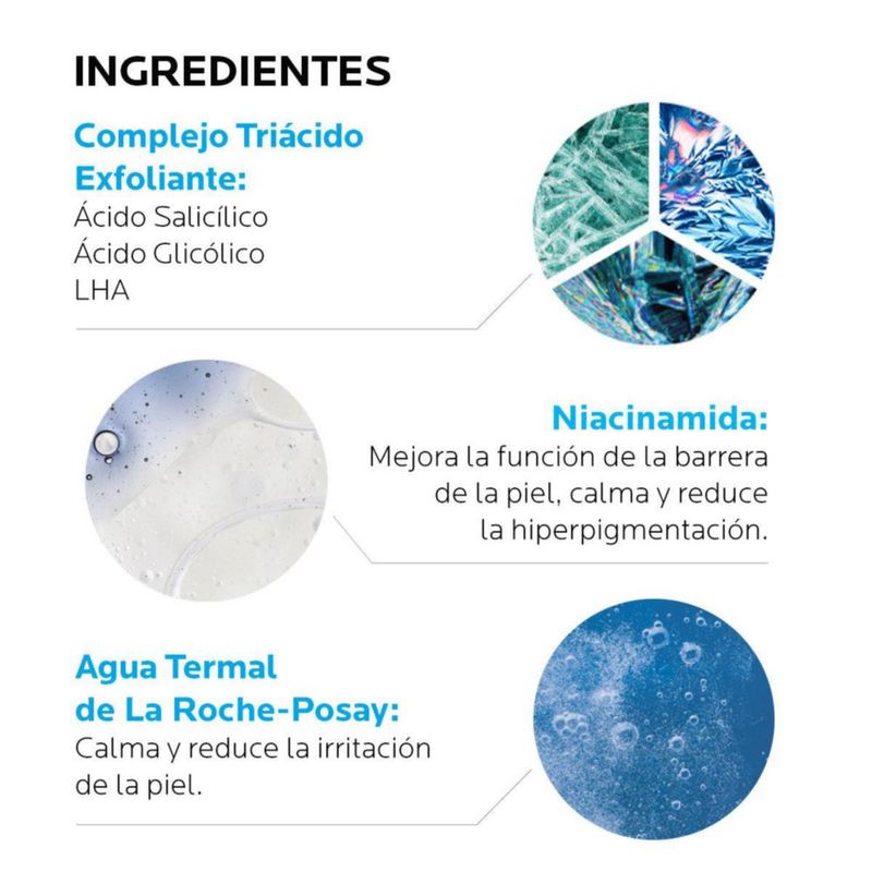 La Roche-Posay Sérum Effaclar Ultra Concentrado antimarcas e imperfecciones para piel grasa con tendencia al acné 30 ml