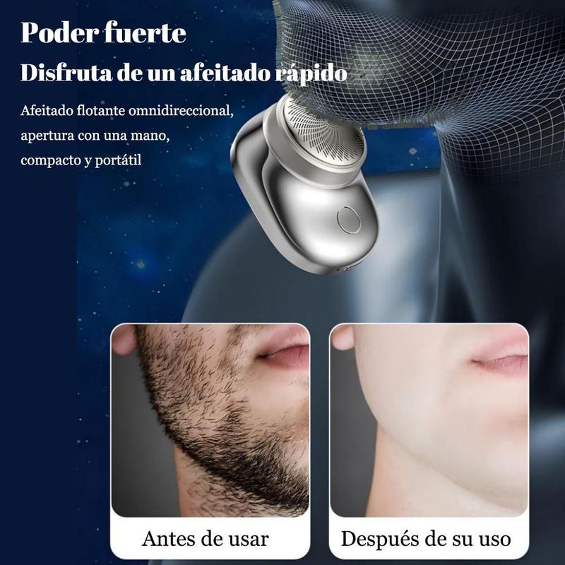 Afeitadora con sensor de luz azul, depiladora para mujer, resistente al agua, desmontable, multifuncional.HOGAWAY