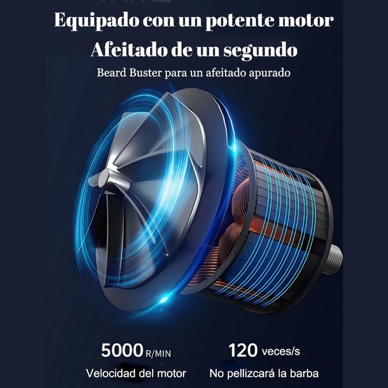 Afeitadora con sensor de luz azul, depiladora para mujer, resistente al agua, desmontable, multifuncional.HOGAWAY