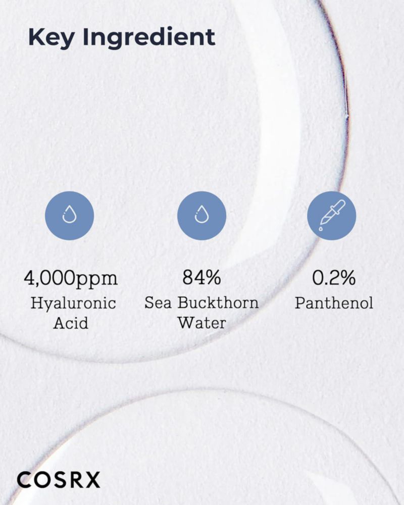 Cosrx Hyaluronic Acid Tónico Facial Hidratación 100ml Todo Tipo De Piel Día/noche Coreano