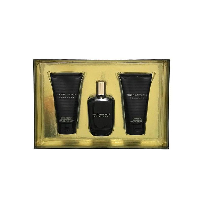 UNFORGIVABLE SEAN JHON EDT 125ML/SHOWER GEL 100ML/AFTHER SHAVE BALM 100ML.