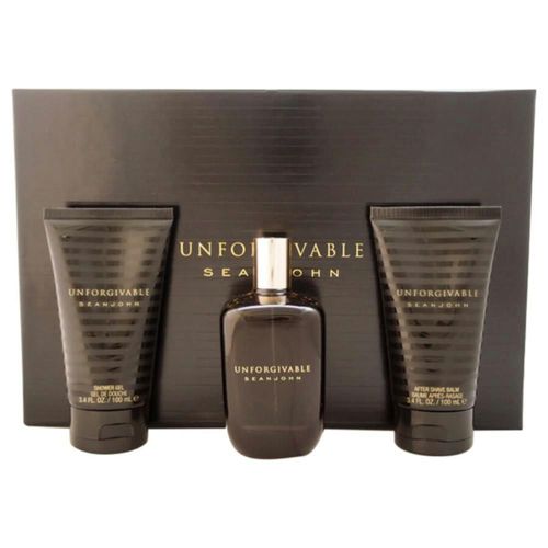 UNFORGIVABLE SEAN JHON EDT 125ML/SHOWER GEL 100ML/AFTHER SHAVE BALM 100ML.
