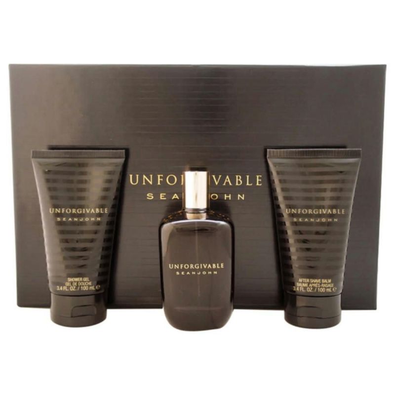 UNFORGIVABLE SEAN JHON EDT 125ML/SHOWER GEL 100ML/AFTHER SHAVE BALM 100ML.