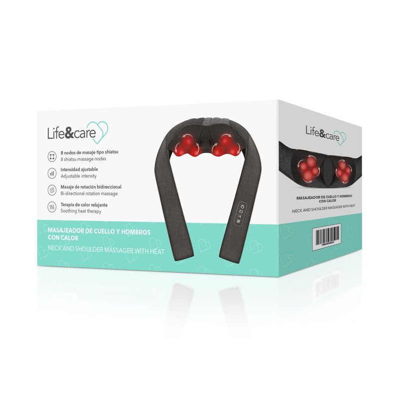 Masajeador de cuello con calor life&care