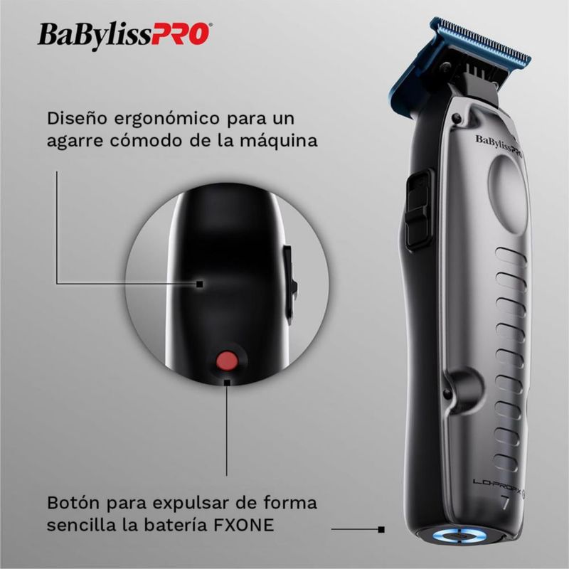 Trimmer Fxone Lo-profx  Inalámbrica Babylisspro Recargable Base de carga