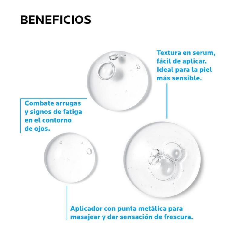 La Roche-Posay Sérum Revitalizante de Ojos Hyalu B5 antiarrugas e hidratante contorno de ojos 15 ml
