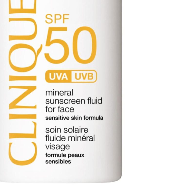 Protector Solar Facial SPF 50 Mineral Sunscreen Fluid
