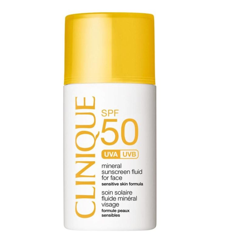 Protector Solar Facial SPF 50 Mineral Sunscreen Fluid