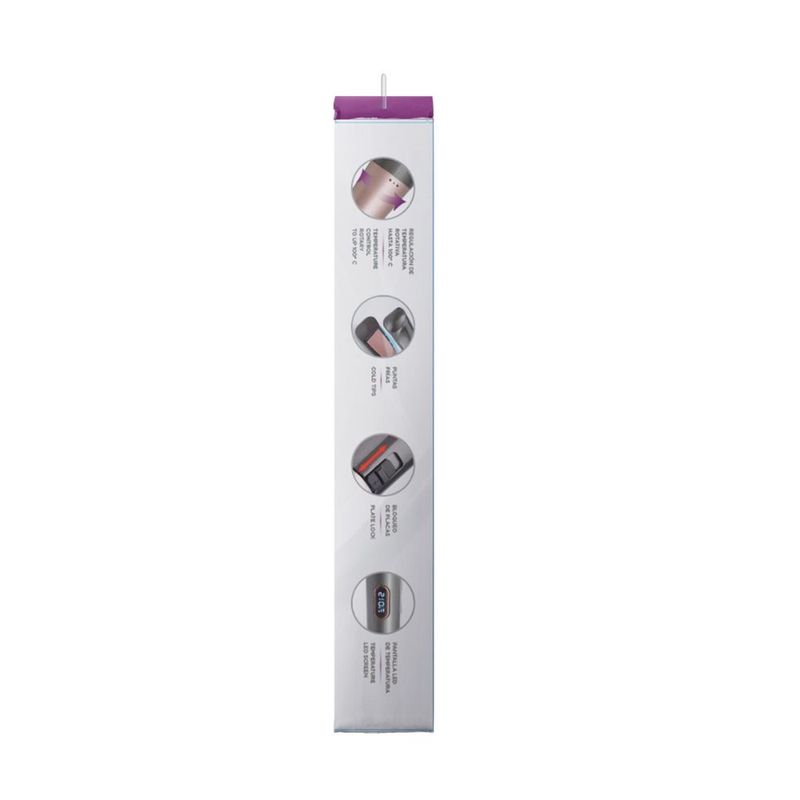 Plancha Alaciadora Rizadora De Cabello 2 en 1 Daewoo DW-RZ1 210°C 45w
