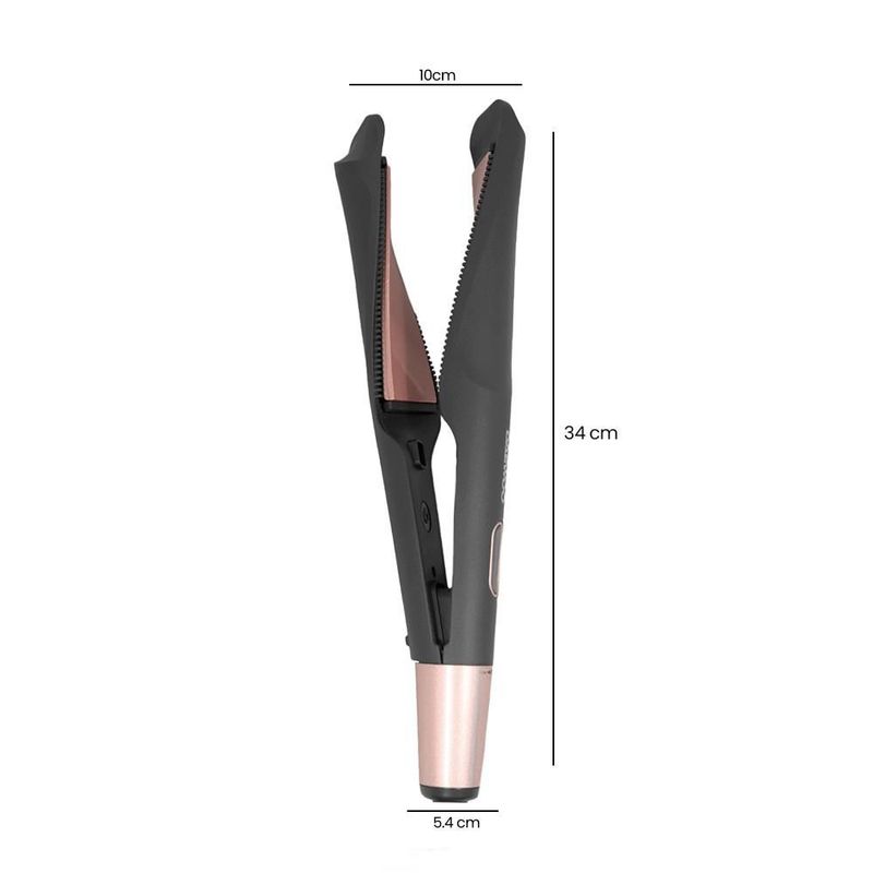 Plancha Alaciadora Rizadora De Cabello 2 en 1 Daewoo DW-RZ1 210°C 45w