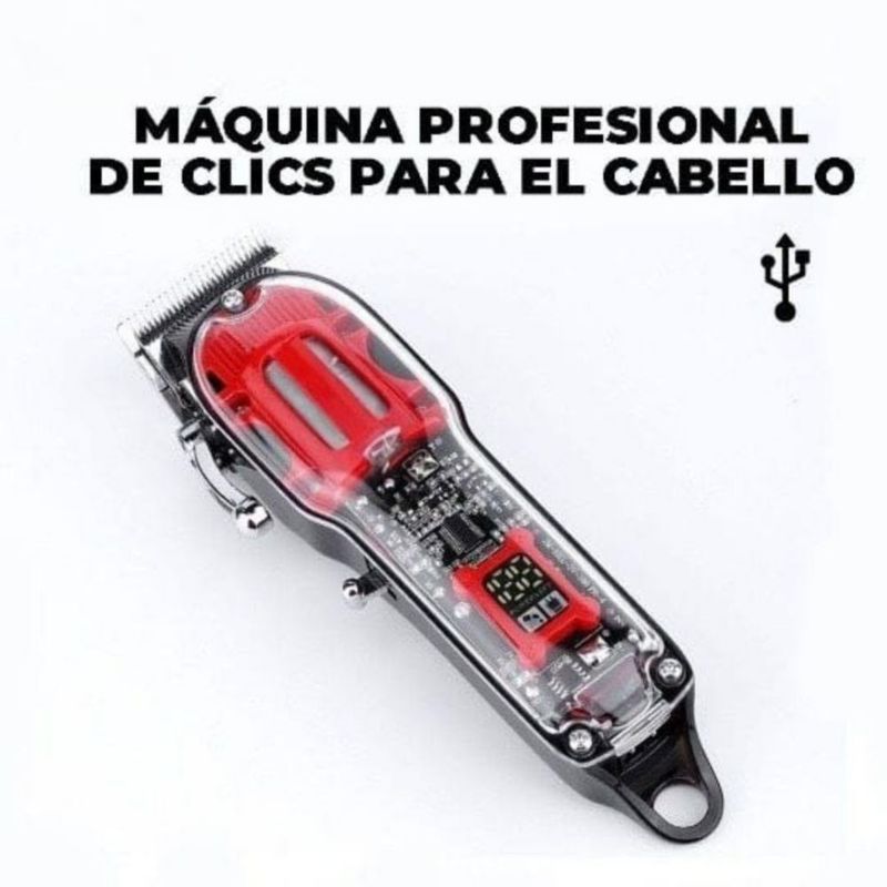 Maquina Para Cortar Cabello Hombres Profesional