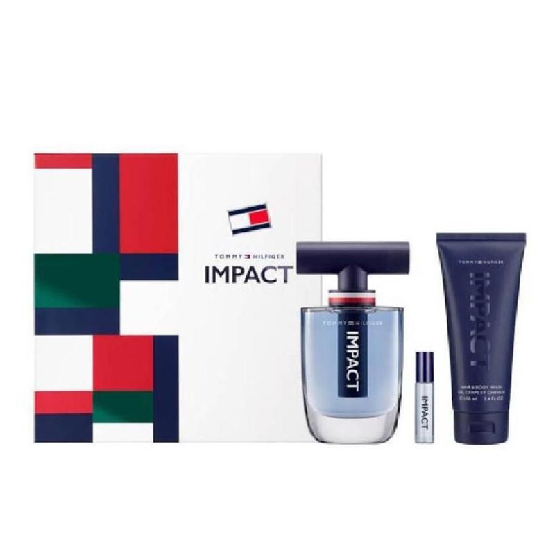 SET TOMMY IMPACT 2PZS 100ML EDT SPRAY/ BODY WASH 100ML