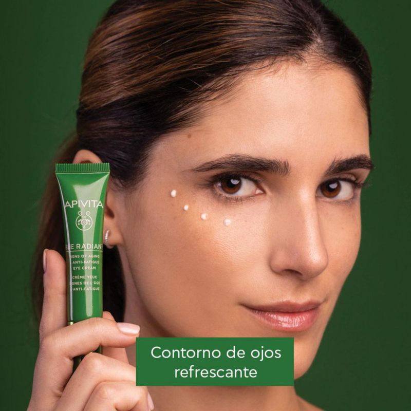 Apivita Bee Radiant Contorno de ojos anti-fatiga 15 ml