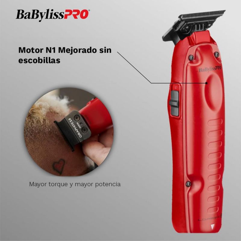 Recortadora Trimmer Profesional De Cabello Babylisspro Fx829BL Fxone