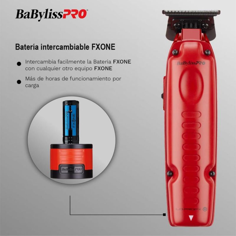 Recortadora Trimmer Profesional De Cabello Babylisspro Fx829BL Fxone