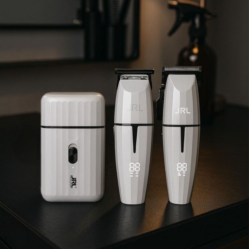 Combo Clipper Trimmer Shaver Profesional Jrl Ghost Gh2401-2