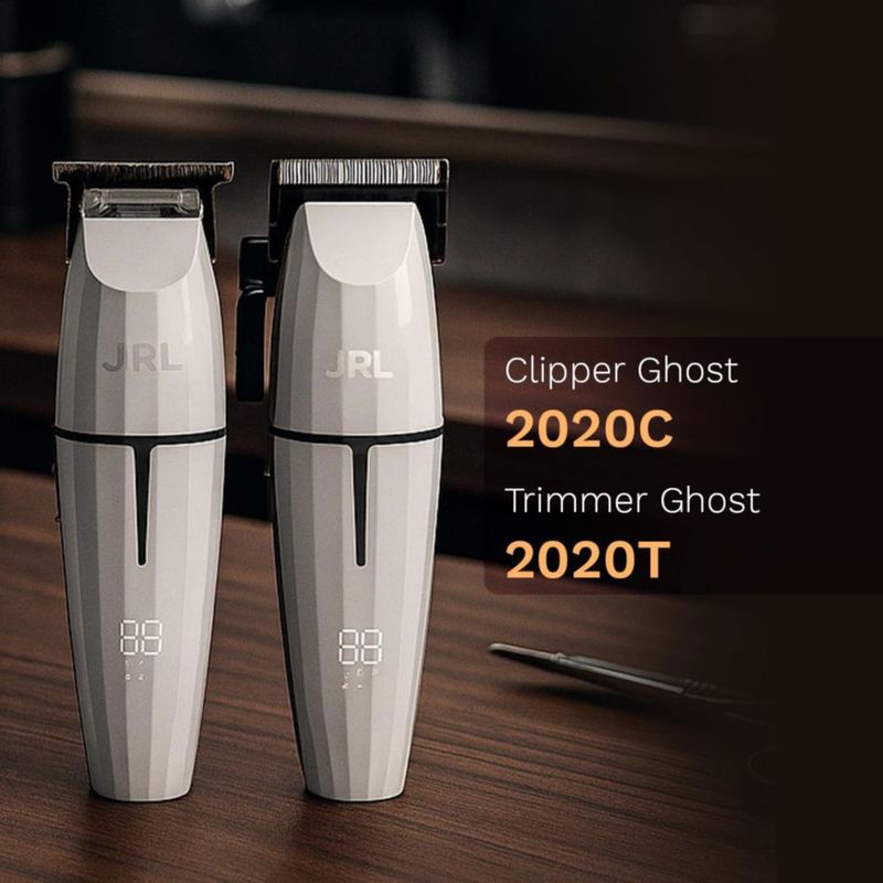 Combo Clipper Trimmer Shaver Profesional Jrl Ghost Gh2401-2