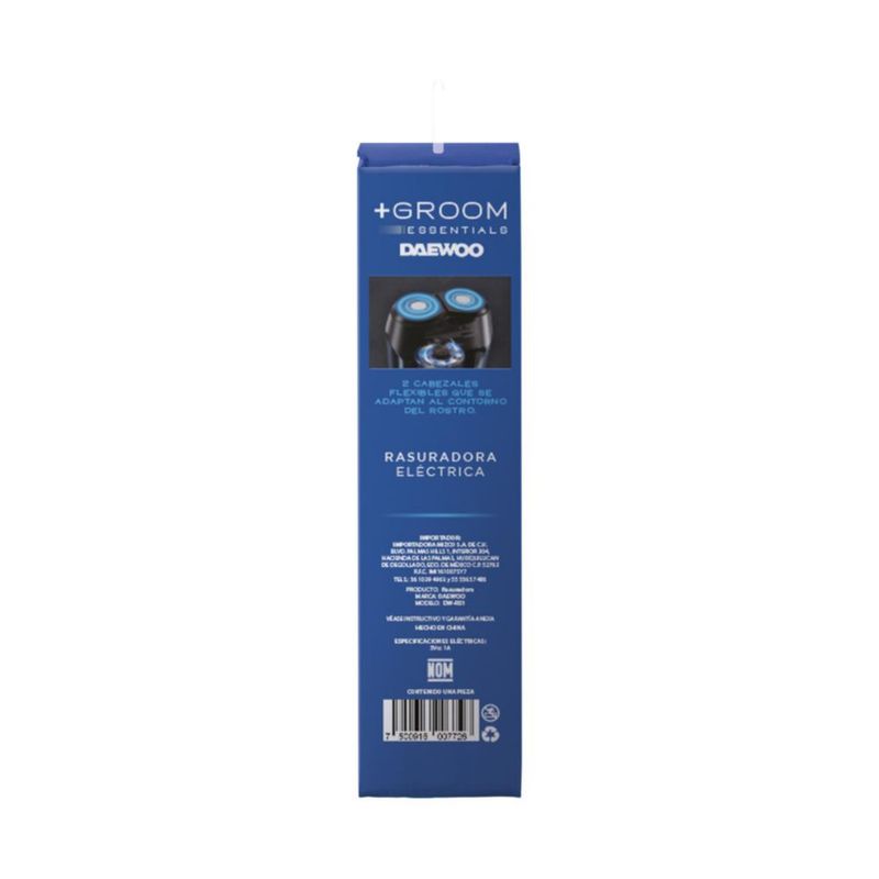 Rasuradora Daewooo DW-RS1 Eléctrica Recargable Portátil Usb 2 Cabezales