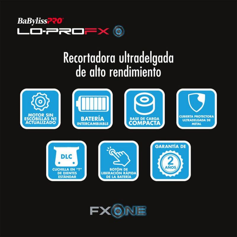 Recortadora BaBylissPRO FXONE Lo ProFX