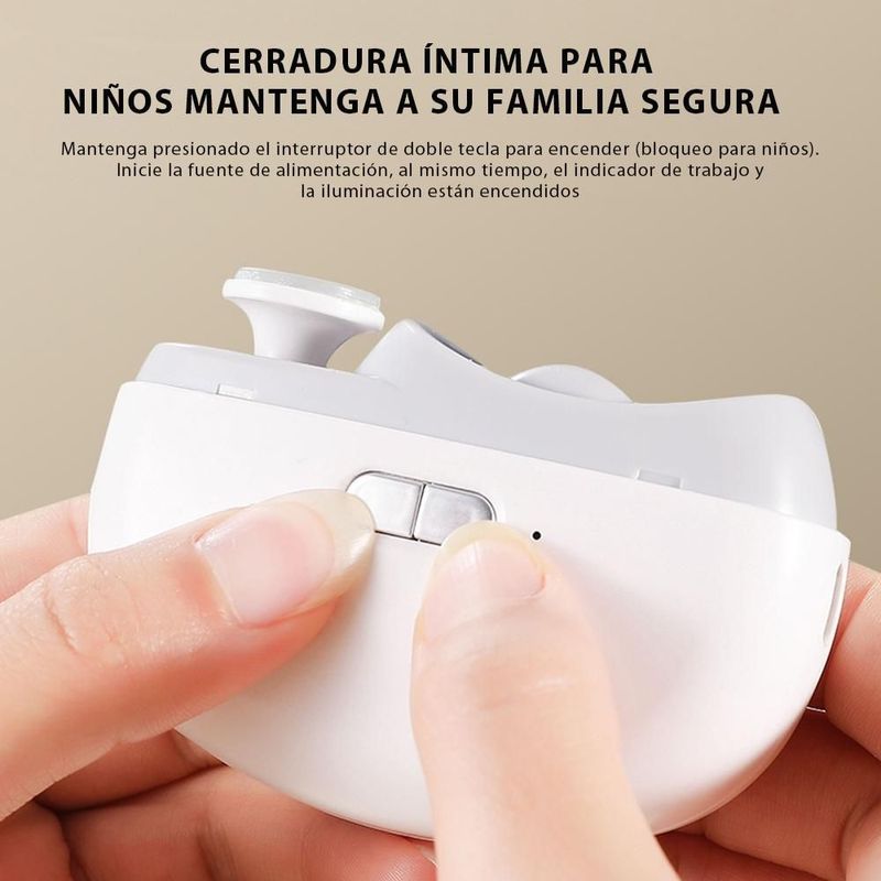 Cortaúñas eléctrico, tijeras para uñas, mujeres, cortauñas.HOGAWAY