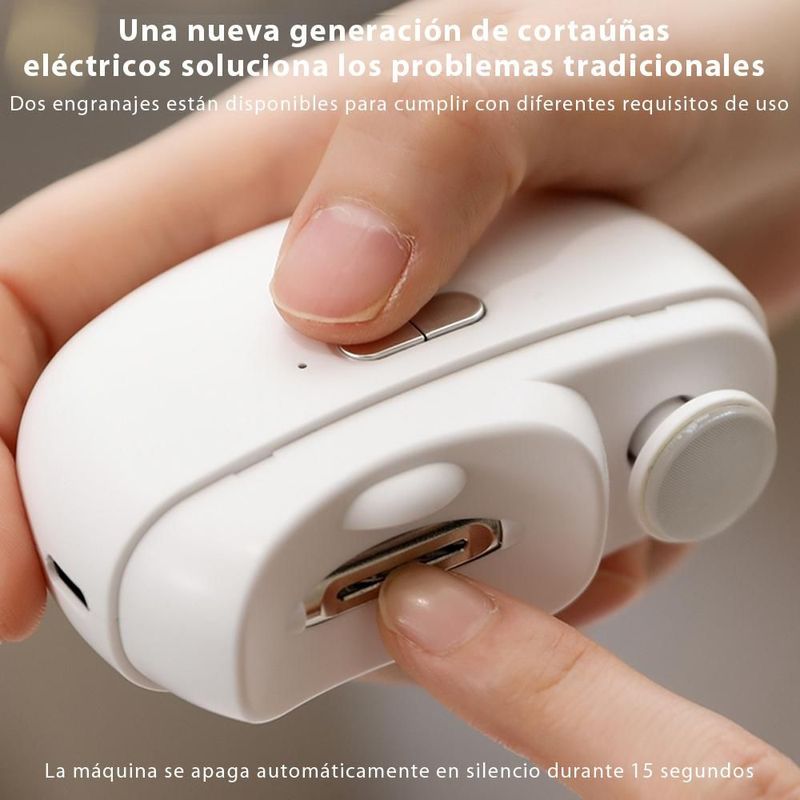 Cortaúñas eléctrico, tijeras para uñas, mujeres, cortauñas.HOGAWAY