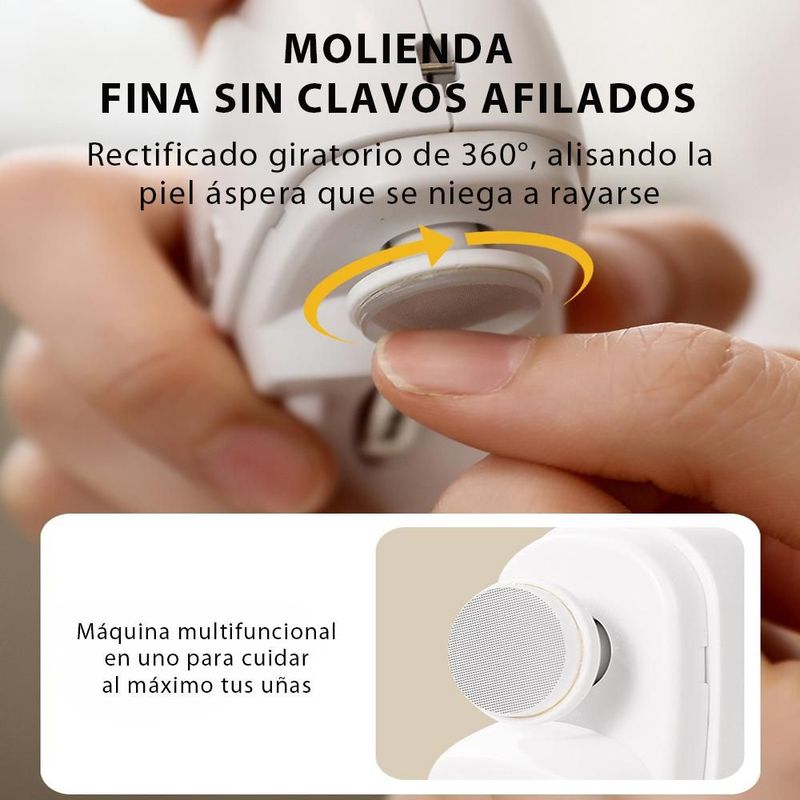 Cortaúñas eléctrico, tijeras para uñas, mujeres, cortauñas.HOGAWAY