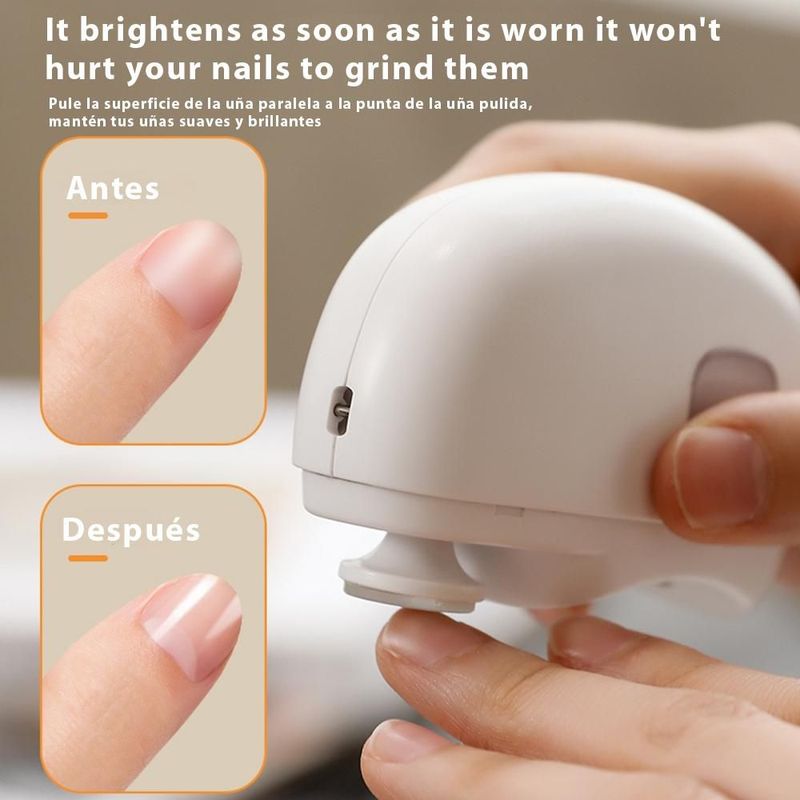 Cortaúñas eléctrico, tijeras para uñas, mujeres, cortauñas.HOGAWAY