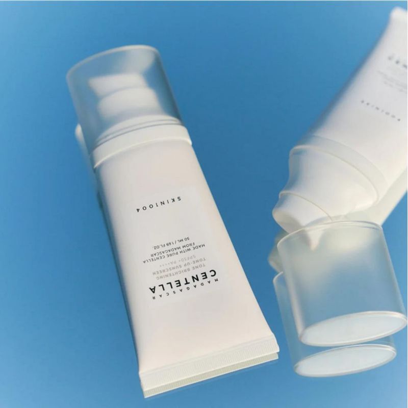 SKIN1004 MADAGASCAR CENTELLA PROTECTOR SOLAR ACLARANTE Y LUMINOSO 50ML Coreano