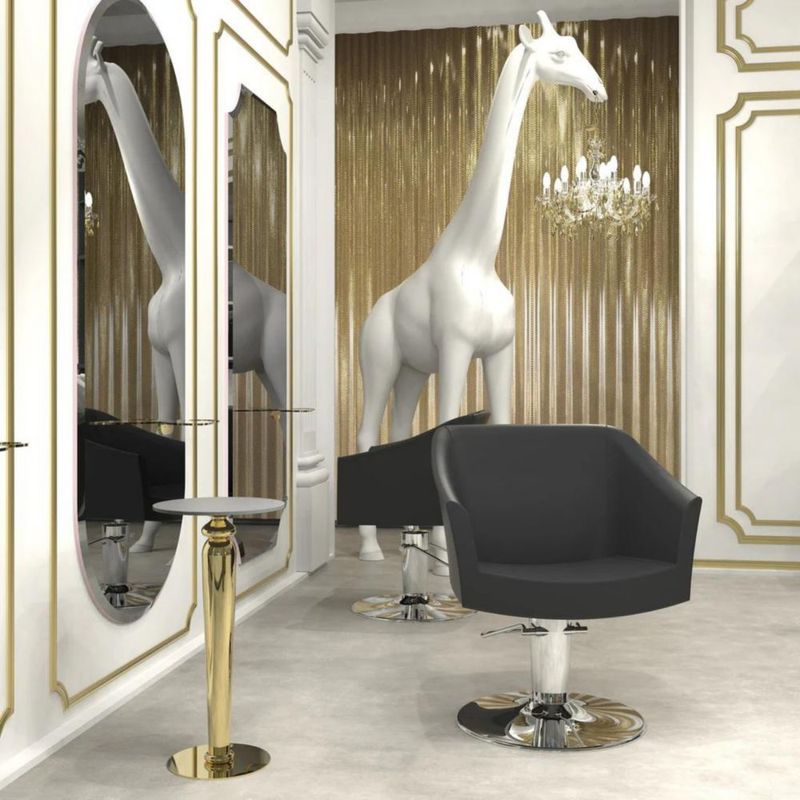 Silla Profesional De Corte Hidráulica Salón De Belleza Estética 3421 Gala Maletti