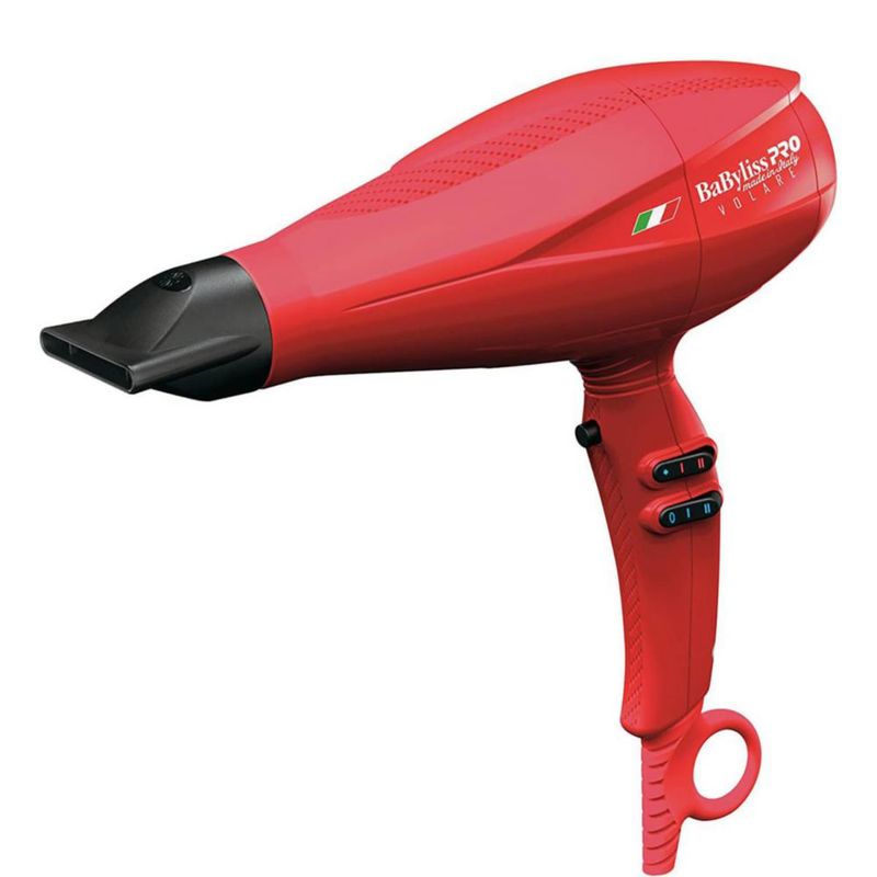 Secadora Babylisspro Nano Titanium Volare V1 2000w Rojo