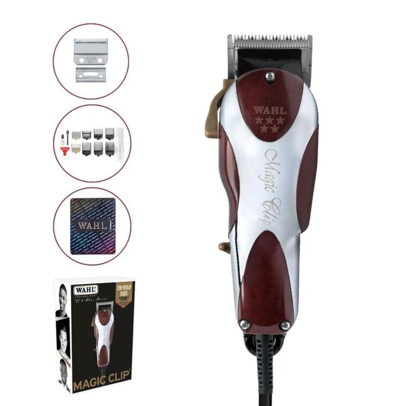 Cortadora Wahl Magic Clip Con Cable + Cuchillas De Repuesto