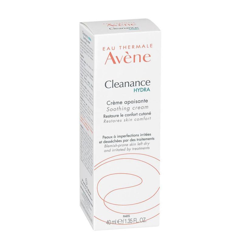 Avene Cleanance Hydra Crema renovadora y restauradora para piel con tendencia acneica 40 ml