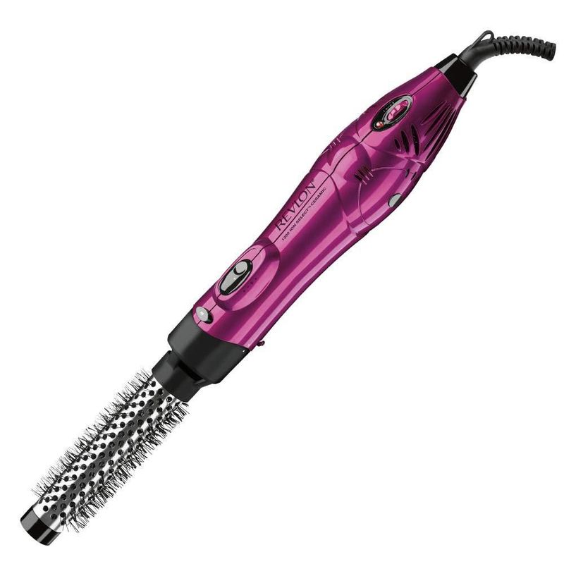 Revlon Kit de Cepillos de Aire Caliente para Estilos Lisos y Brillosos, 1” y 1 1/2” (2.54 cm y 3.81 cm)