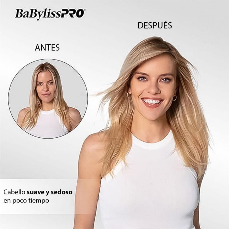 Secadora De Cabello Babylisspro Turbo B307 2000w Profesional