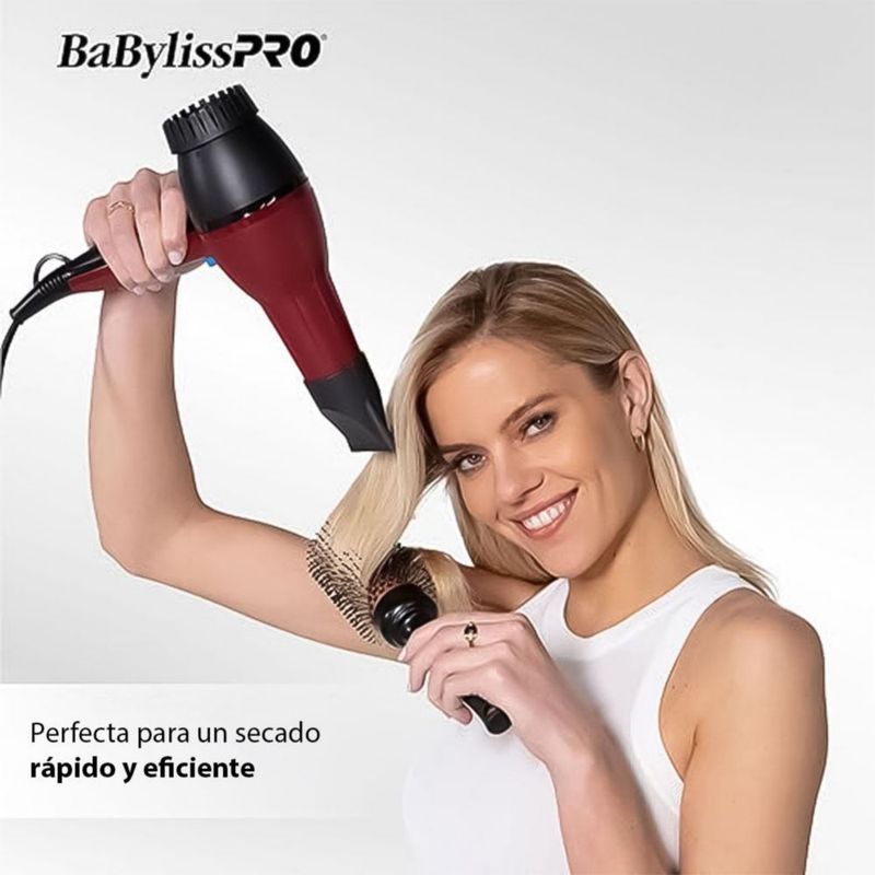 Secadora De Cabello Babylisspro Turbo B307 2000w Profesional