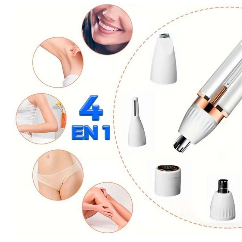 Depiladora Facial 4 En 1 Ideal Para Mujeres Y Hombres