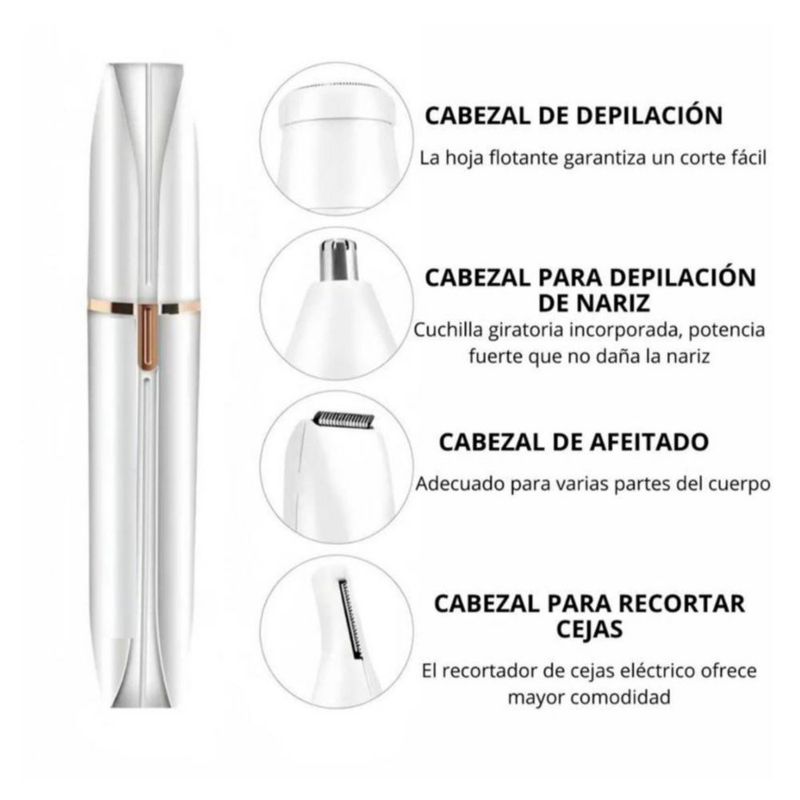 Depiladora Facial 4 En 1 Ideal Para Mujeres Y Hombres
