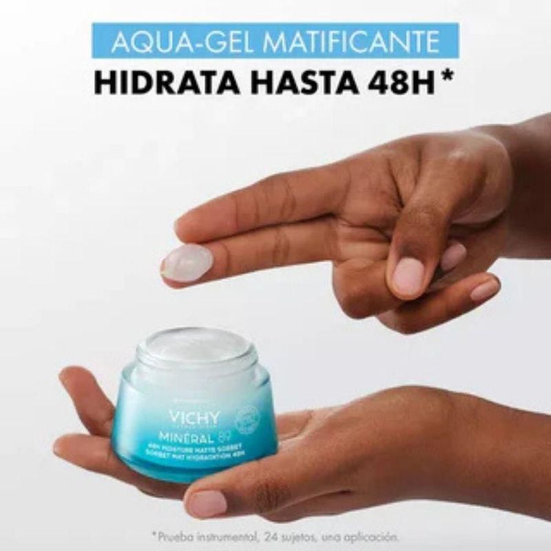 Vichy Minéral 89 Aqua-Gel hidratante matificante 50 ml