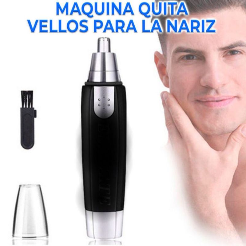 Cortadora de Vello Nasal y de Orejas con Cuchillas de Acero Inoxidable