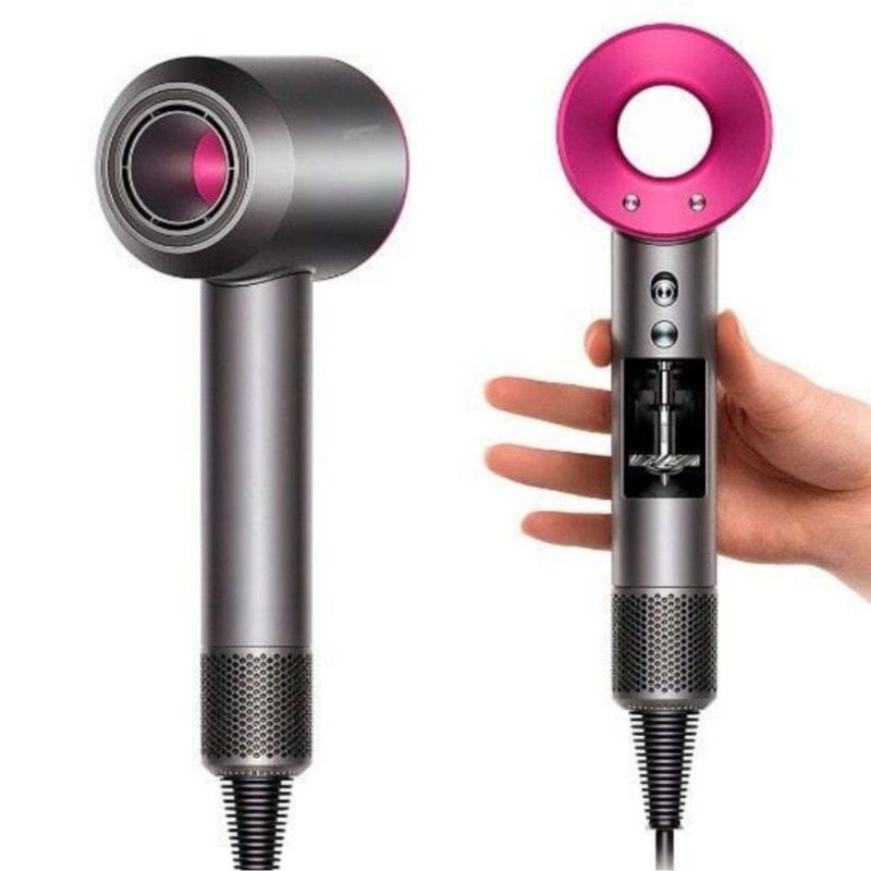 Secador de Pelo sin Aspas Supersónico 1200W con Iones Negativos
