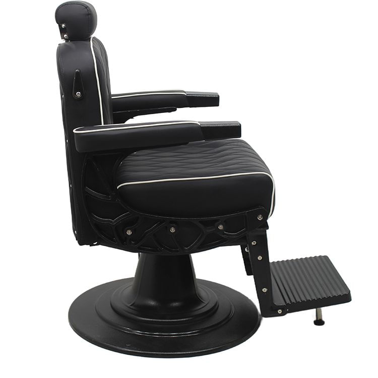 Sillón Profesional Clásico De Barbería Hidráulico A04 Letmex